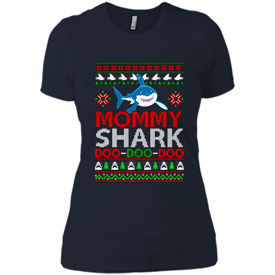 Mommy shark Doo Doo Doo Christmas sweatshirt PINGPONG