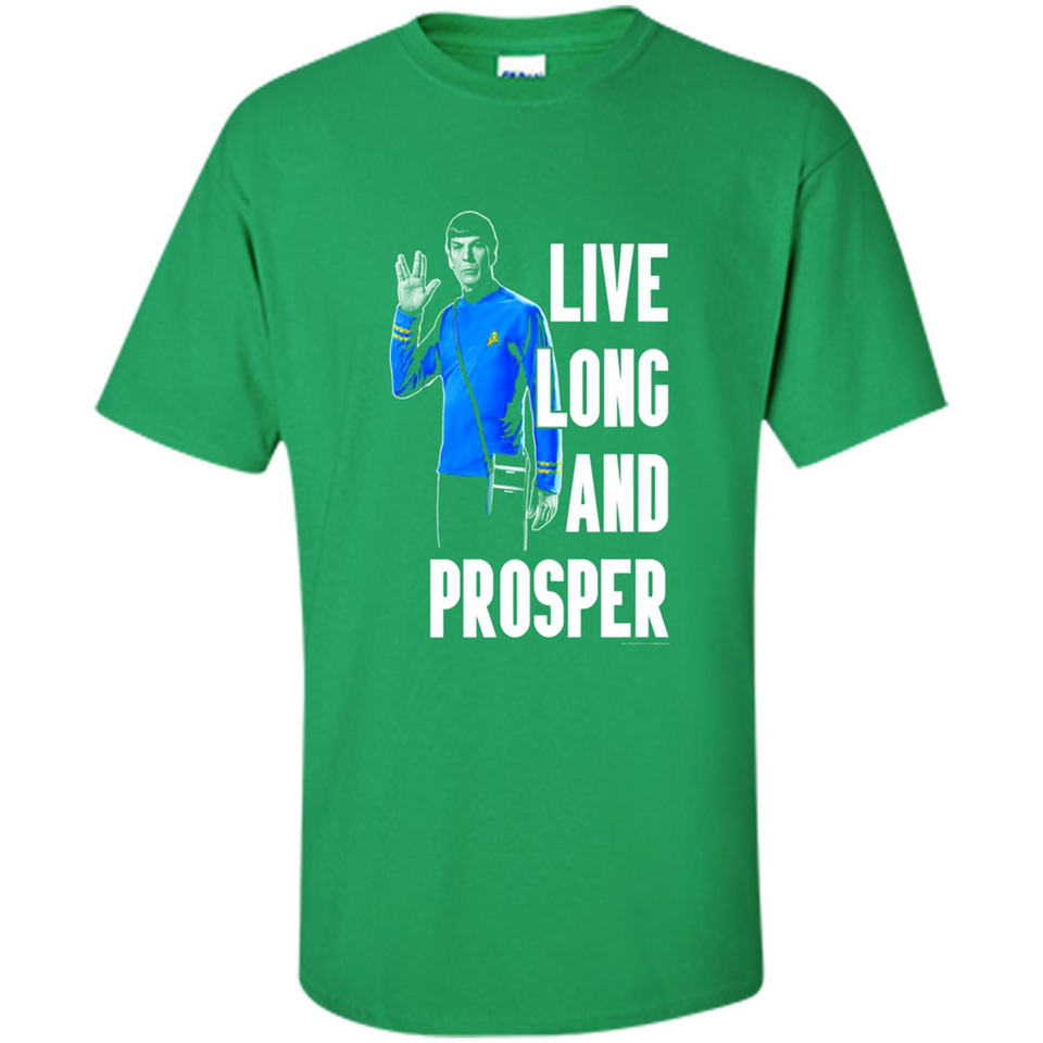 Live Long And Prosper Mr. Spock Star Trek PINGPONG