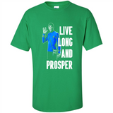 Live Long And Prosper Mr. Spock Star Trek PINGPONG