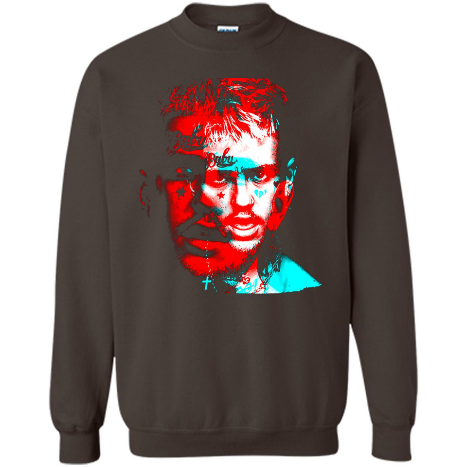 Lil Peep Rapper Fan Wear Shirt Ladies' Boyfriend Shirt - Sweatshirt