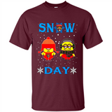 Snow Day Shirt For Florida Panthers Vs Minion Fans pingpong