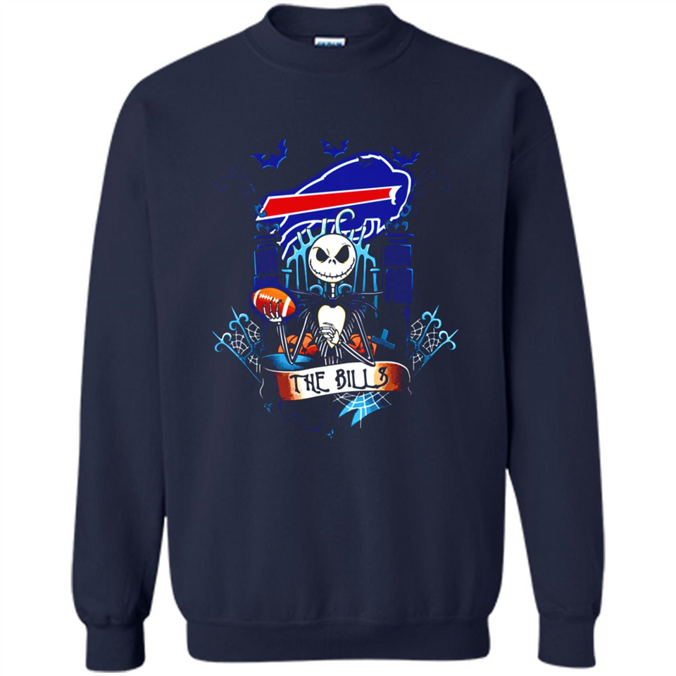 Buffalo Bills Halloween The Nightmare Before Christmas - Sweatshirt