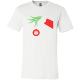 Funny Grinch Hand holding Doctor ornament Christmas Sporty T-Shirt - Canvas Unisex T-Shirt
