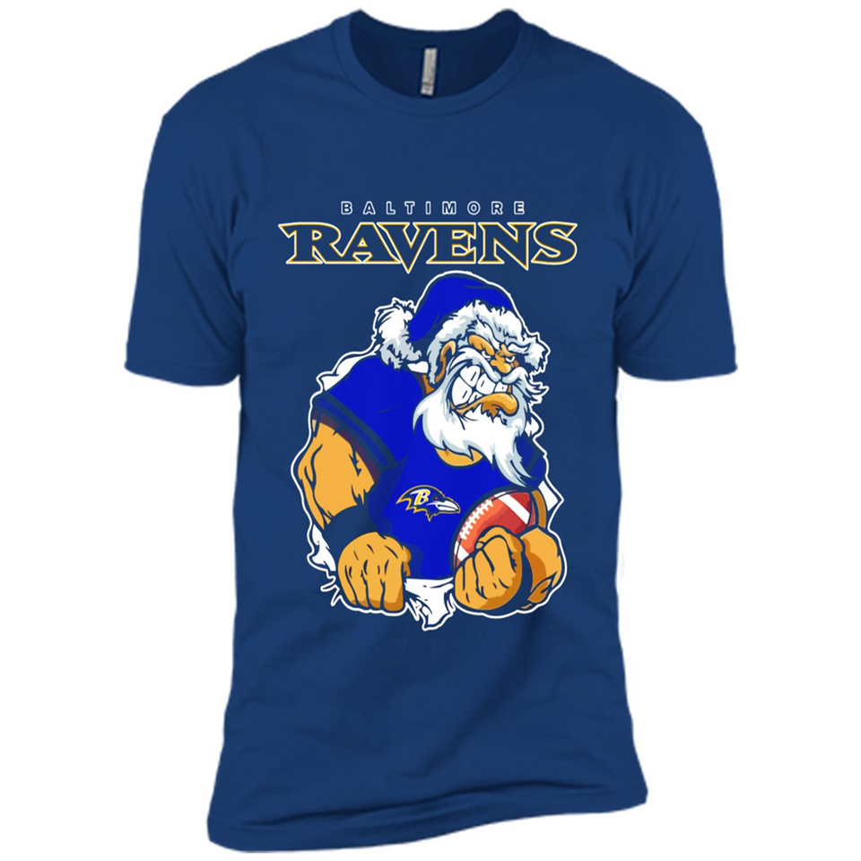 Grumpy Santa Claus Baltimore Ravens Football Team PINGPONG