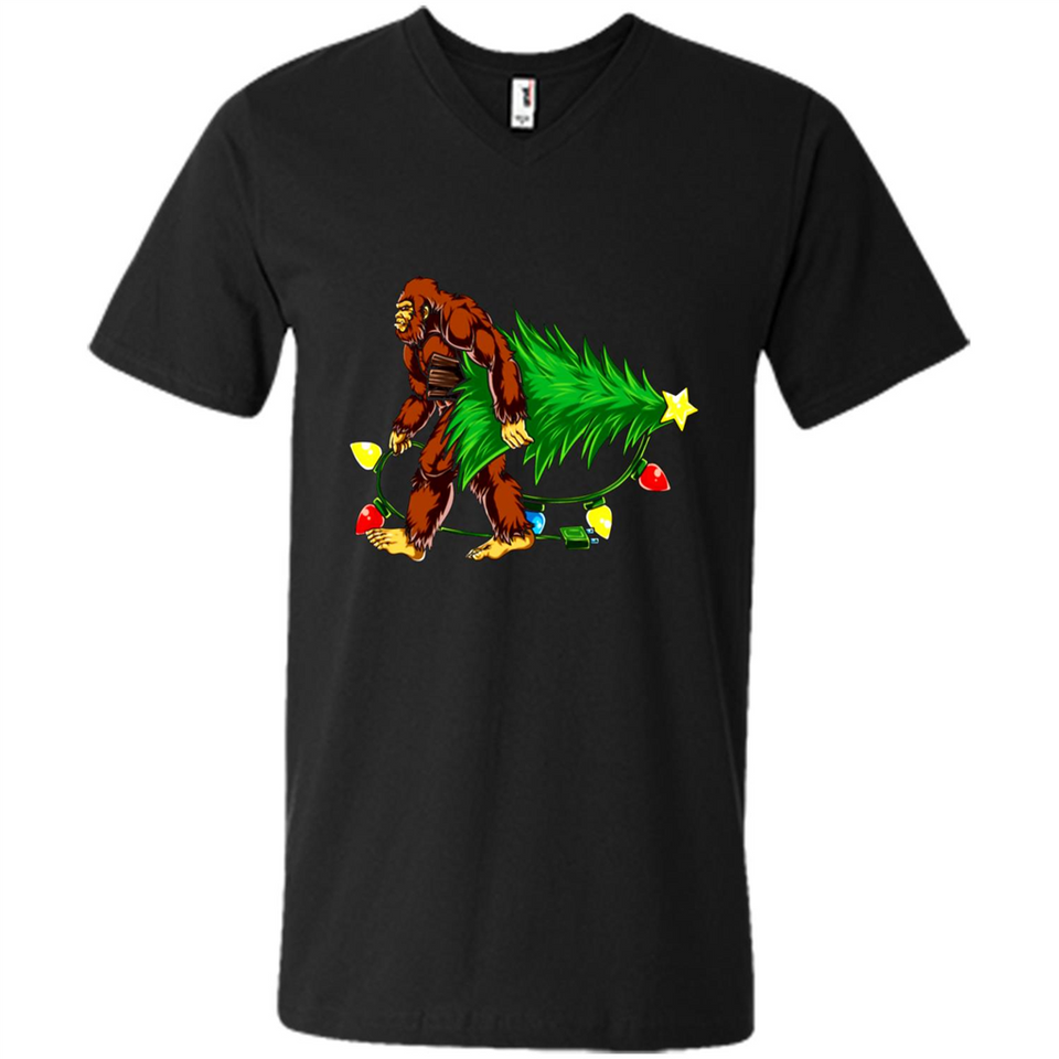 Hugging Christmas Tree Bigfoot PING PONG