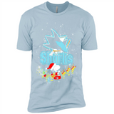 Snoopy Christmas San Jose Sharks - Premium Short Sleeve T-Shirt