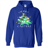 Merry Catmas Funny Cool Christmas Mug PINGPONG - Hoodie