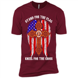 Francisco Giants - stand for the flag kneel for the cross