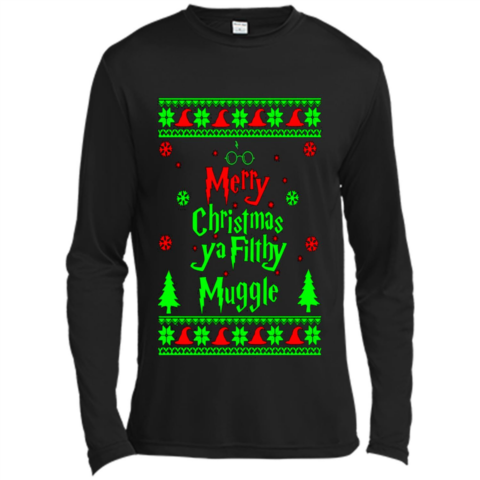Merry Christmas ya filthy animal ugly sweater PINGPONG