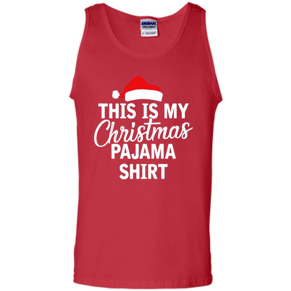 This Is My Christmas Pajama Family Matching - Tank Top