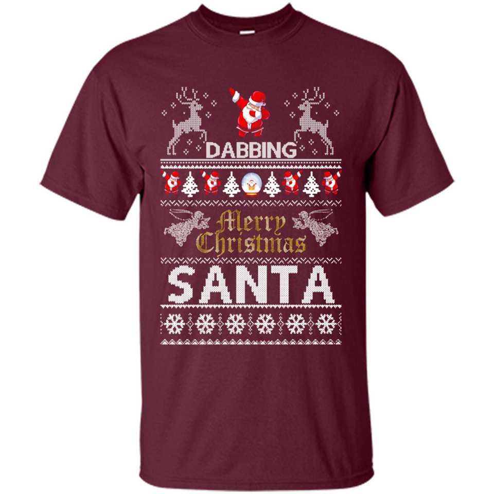 Dabbing Santa Ugly Christmas - Shirt