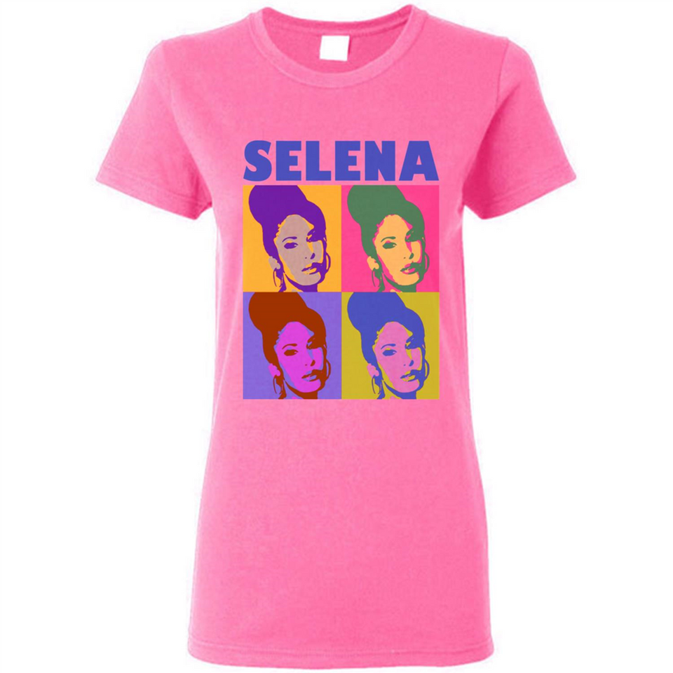 Selena Gomez Light Color - Ladies Short-Sleeve