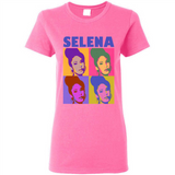 Selena Gomez Light Color - Ladies Short-Sleeve