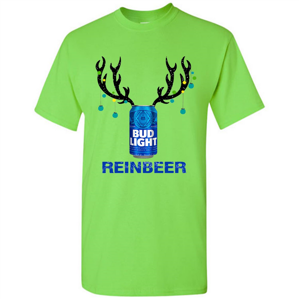 Bud Light Reinbeer Funny Beer Reindeer Christmas Sweatshirt - Shirt