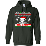 Narcos dashing through the snow Christmas sweatshirt PINGPONG