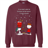 It’s Not What’s Under The Christmas Tree Snoopy Charlie Brown PING PONG