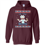 Rick and Morty Time to get Riggity Riggity Wrecked Son Christmas sweater - Hoodie