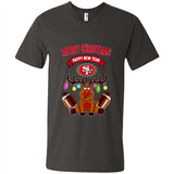 San Francisco 49ers NFL Reindeer Funny Merry Christmas And Happy New Year