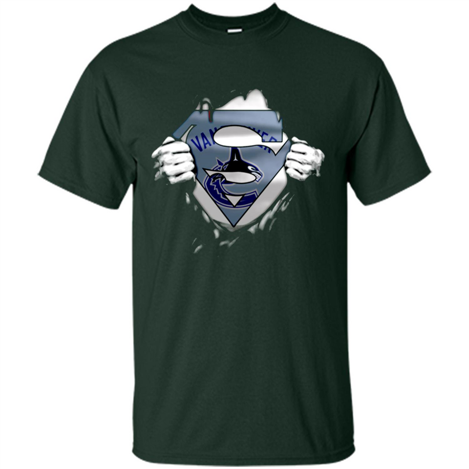 Vancouver Canucks And Superman Fans - Shirt