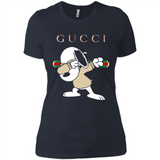 SNOOPY GUCCI DABBING - Ladies' Boyfriend T-Shirt