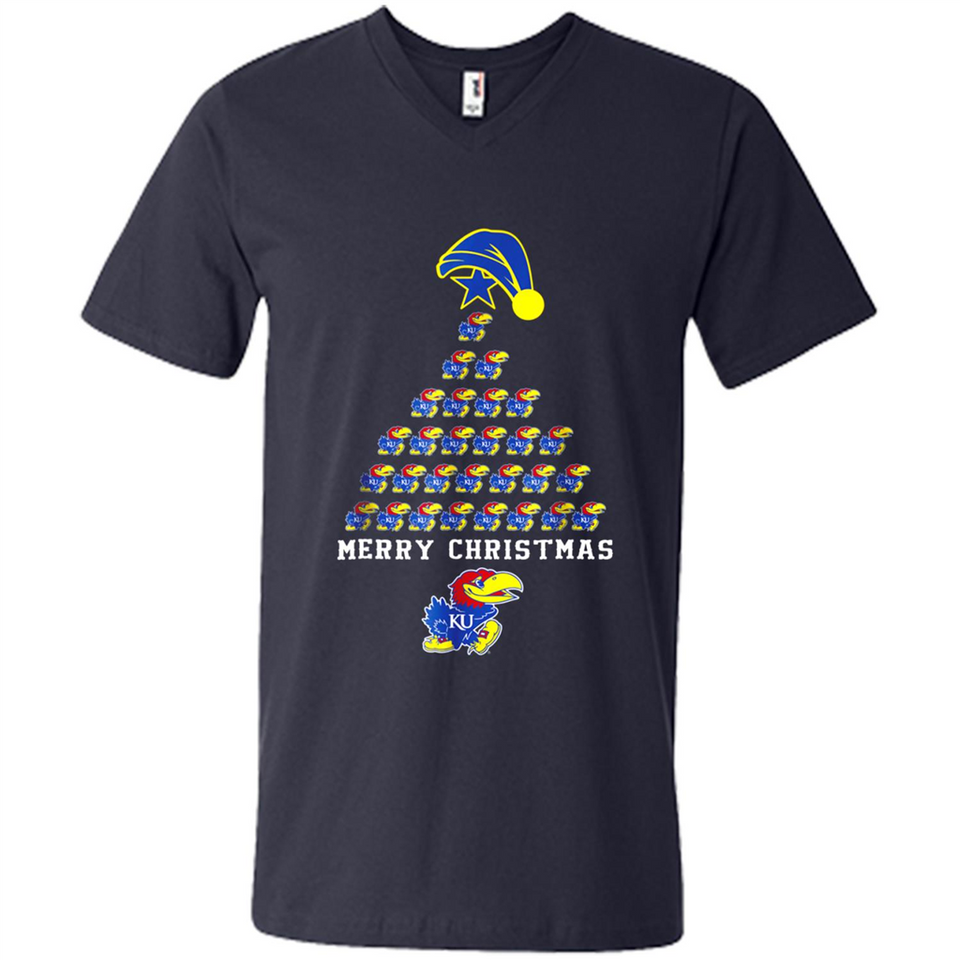 Perfect Kansas Jayhawks Christmas Tree PINGPONG