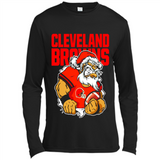 Grumpy Santa Claus Cleveland Browns Football Team PINGPONG