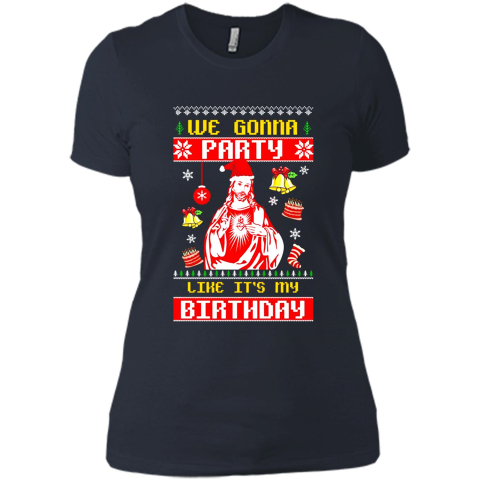 We Gonna Party Like It's My Birthday Jesus Christmas PINGPONG