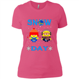 Snow Day Shirt For Golden State Warriors Vs Minion Fans pingpong