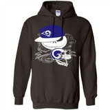 Jack Skellington The Nightmare Before Christmas-Rams Football - Hoodie