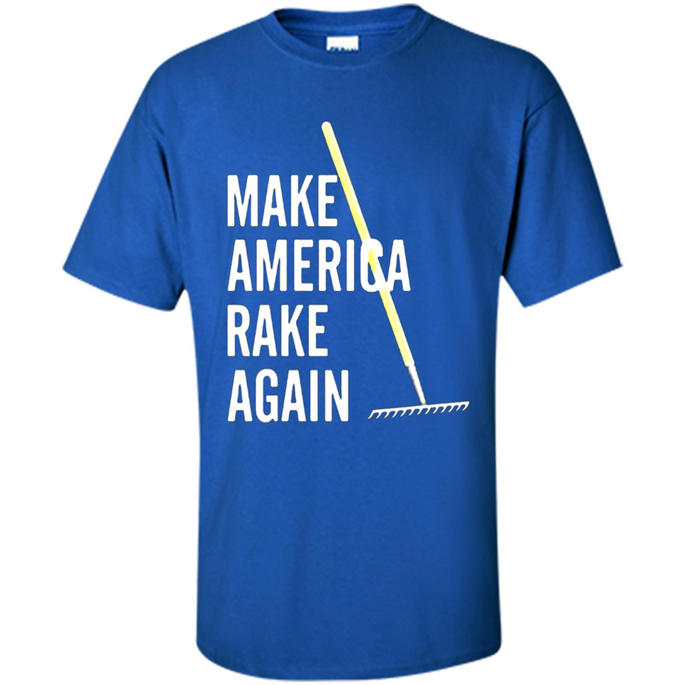 Make America Rake Again California Fires Paradise Youth T-Shirt PINGPONG - Shirt