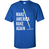 Make America Rake Again California Fires Paradise Youth T-Shirt PINGPONG - Shirt