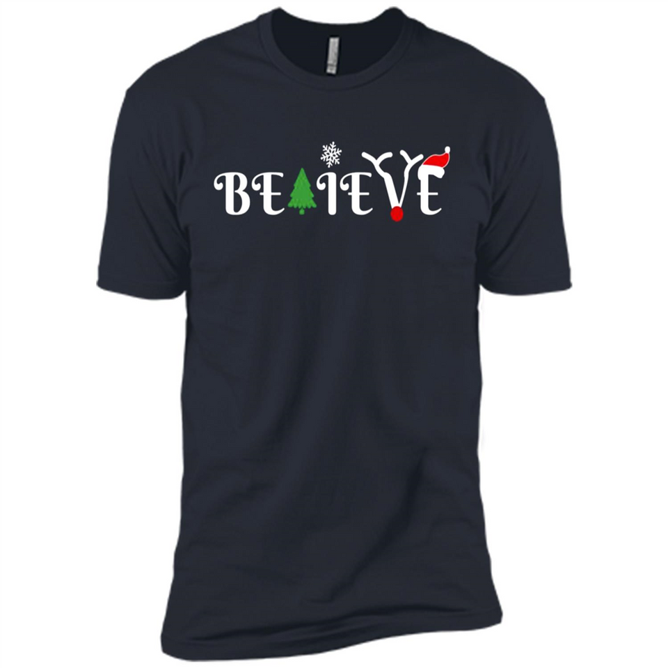 Believe in Christmas - Premium Short Sleeve T-Shirt