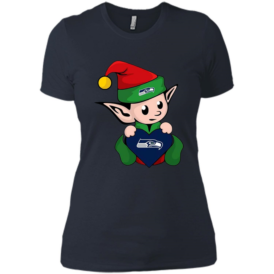 Seattle Seahawks ELF Elves Grinch Santa Claus