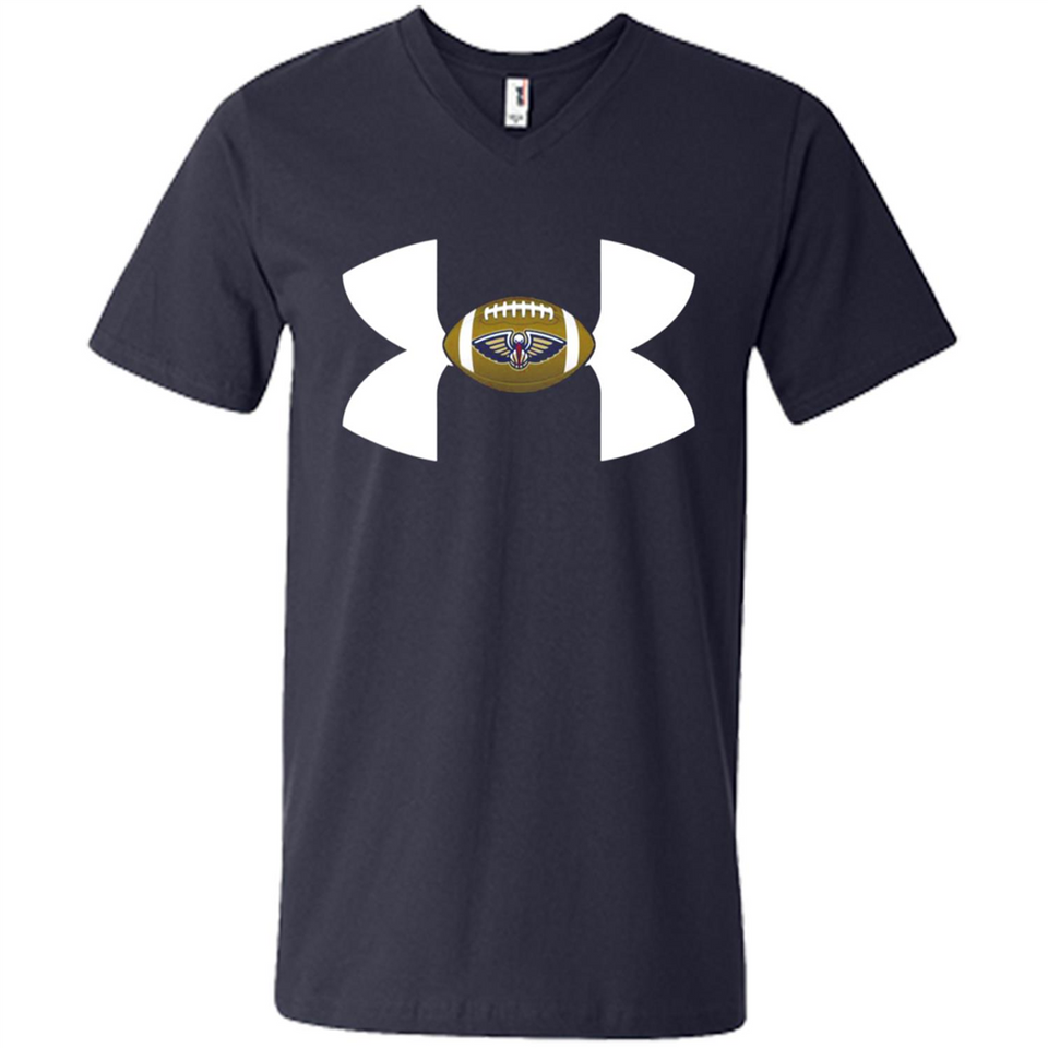 New Orleans Pelicans Under Armour Logo - Men's V-Neck