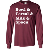 Tasty Cereal Recipe Bowl Milk Spoon