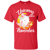 Unicorns Are Born In November Magical Rainbow