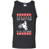 Motocross oh what fun it is to ride Christmas sweater PINGPONG