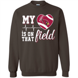 Arizona Cardinals Football My Heart is on that Field - Sweatshirt