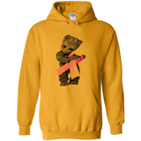 Groot Hug Breast Cancer - Hoodie