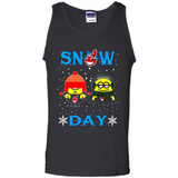 Snow Day Shirt For Cleveland Indians Vs Minion Fans pingpong