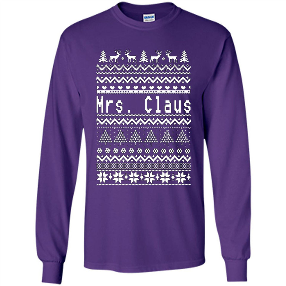 Mrs Claus Christmas Sweatshirt PINGPONG