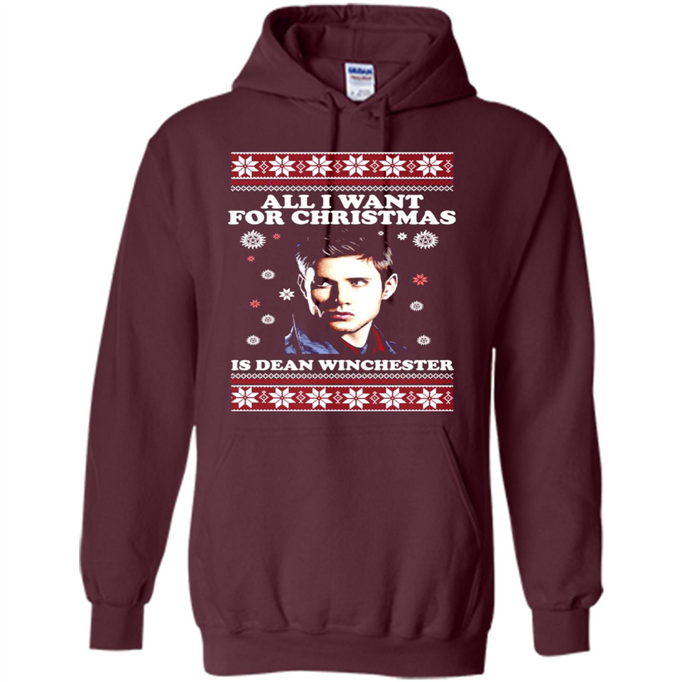 All I want for Christmas is Dean Winchester sweater - Hoodie