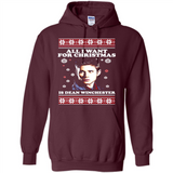 All I want for Christmas is Dean Winchester sweater - Hoodie