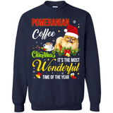Pomeranian Coffee Wonderful Christmas