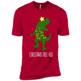 Christmas Tree Rex - Premium Short Sleeve T-Shirt