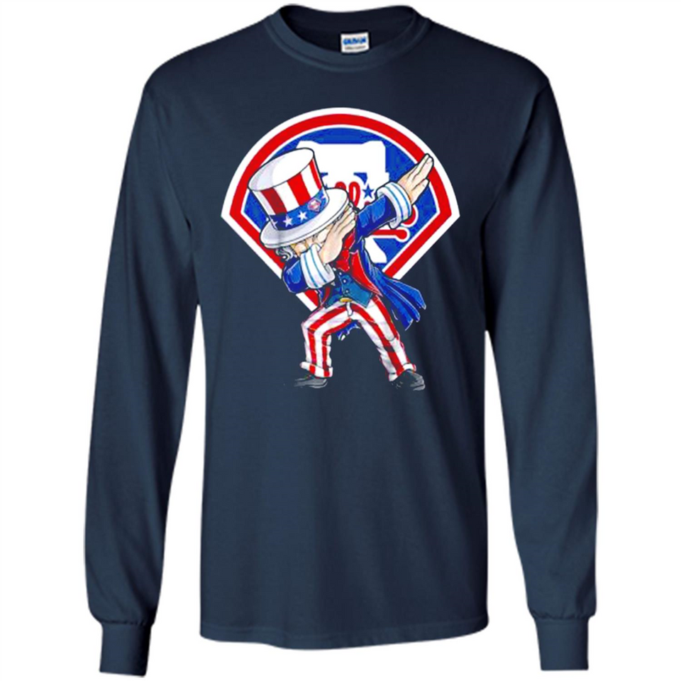 MLB PHILADELPHIA PHILLIES UNCLE SAM DABBING INDEPENDENCE DAY