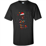 Rottweiler Santa Lights Christmas Dog Xmas Sweatshirt - Shirt