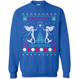Mermaid Mer-Fect Ugly Christmas Sweater - Sweatshirt