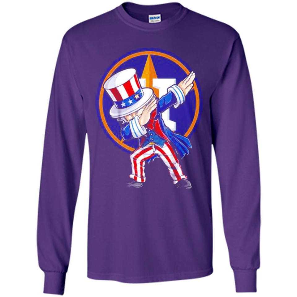 MLB HOUSTON ASTROS UNCLE SAM DABBING INDEPENDENCE DAY