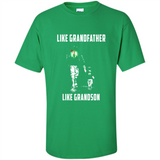 Boston Celtics Like GrandFather Like GrandSon - Shirt